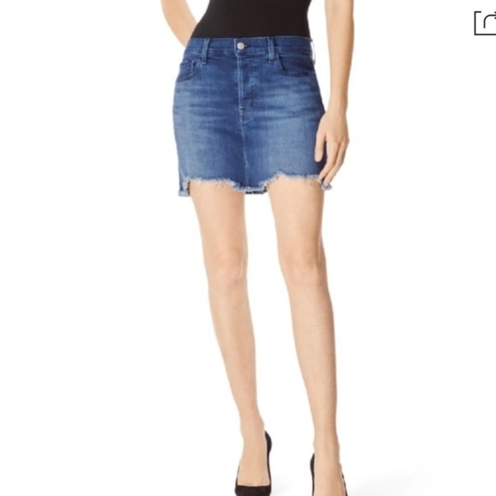 NWT J Brand Bonny Denim Mini Skirt In Galaxy size 26